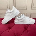 Dolce & Gabbana Calfskin New Roma Sneakers In White