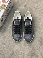 Dolce & Gabbana Coated Jacquard Portofino Vintage Sneakers