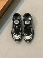 Dolce & Gabbana Fast in Maglina Panelled Sneakers Black