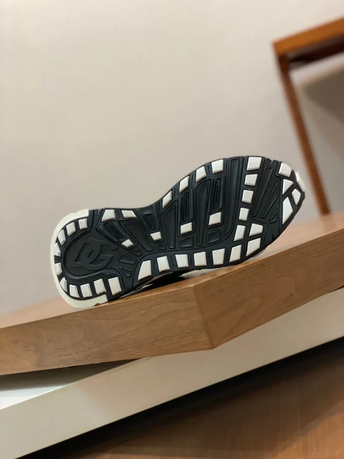 Dolce & Gabbana Fast in Maglina Panelled Sneakers Black