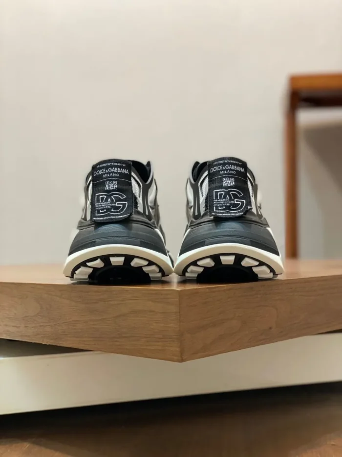 Dolce & Gabbana Fast in Maglina Panelled Sneakers Black