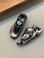 Dolce & Gabbana Fast in Maglina Panelled Sneakers Black