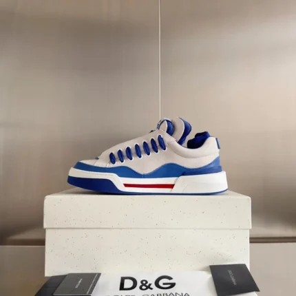 Dolce & Gabbana Green Mega Skate Sneakers In Blue