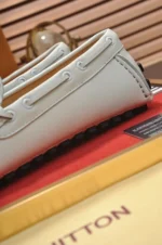 Louis Vuitton LV Driver Moccasin White
