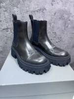 Balenciaga Leather Boots for Men