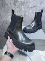 Balenciaga Leather Boots for Men