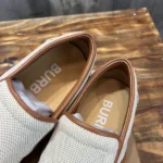 Burberry Beige Slip-on Sneakers