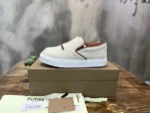 Burberry Beige Slip-on Sneakers
