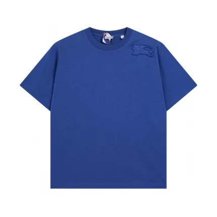 Burberry Cotton T-shirt Blue Rmwbbrts8