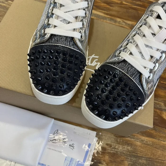 Christian Louboutin Louis Junior Spikes Orlato Flat Sneaker