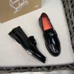 Christian Louboutin Penny Loafers Black