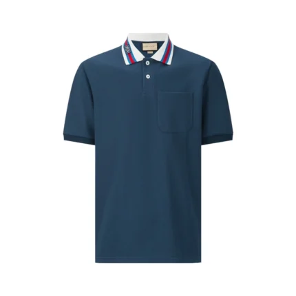 Gucci Double G Cotton-blend Piqué Polo Shirt Rmwggpls12
