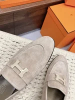 Hermes Paris Loafer Beige