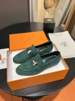 Hermes Paris Loafer Dark Green