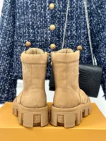 Louis Vuitton LV Checker Ranger Boot Beige