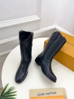 Louis Vuitton LV Rider Boot Black Leather