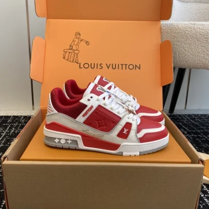 Louis Vuitton Trainer Red Sneaker