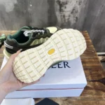 Moncler Lite Runner Sneakers In Navy