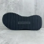 Moncler Pacey Nylon and Suede Sneakers In Black