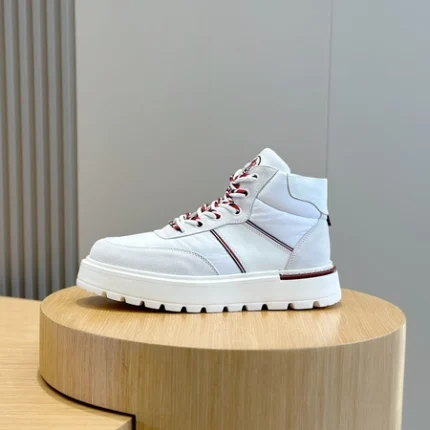 Moncler White High-top Sneakers