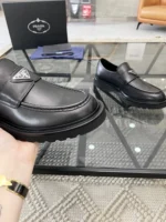 Prada Brushed Leather Loafers P06