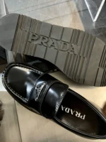 Prada Brushed Leather Loafers P09