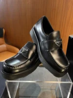Prada Brushed Leather Loafers P09