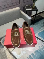 Valentino Garavani Loafers Shoes Brown