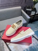 Valentino Garavani Loafers Shoes Beige