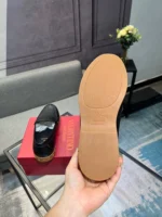 Valentino Garavani Rockstud Loafers Moccasin Black