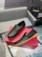 Valentino Garavani Rockstud Loafers Moccasin Black