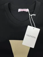 Valentino Jersey Cotton T-shirt With Chez Valentino Print Rmwvltts9