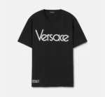 Versace 1978 Re-Edition Logo T-Shirt Black Rmwvsts25