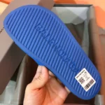 Balenciaga Pool Slide Sandal in Blue
