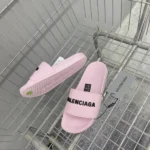 Balenciaga Pool Slide Sandal in Pink