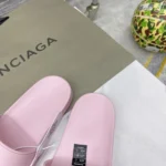 Balenciaga Pool Slide Sandal in Pink