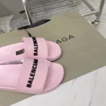 Balenciaga Pool Slide Sandal in Pink