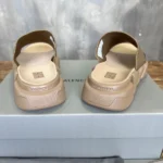 Balenciaga Speed 2.0 Recycled Knit Slide Sandal Beige