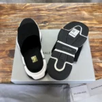 Balenciaga Speed 2.0 Recycled Knit Slide Sandal Black