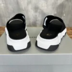 Balenciaga Speed 2.0 Recycled Knit Slide Sandal Black