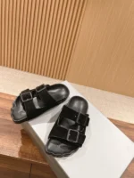 Balenciaga Sunday Sandal in Black