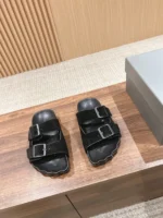 Balenciaga Sunday Sandal in Black