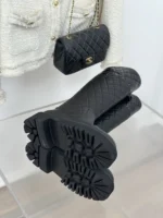 Chanel High Boots in Black