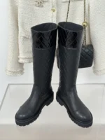 Chanel High Boots in Black