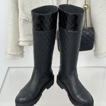 Chanel High Boots in Black