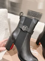 Christian Louboutin CL Chelsea Booty Black