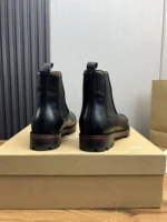 Christian Louboutin Melon Spikes Black Boots