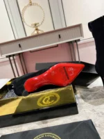 Christian Louboutin Santigag Black Boot