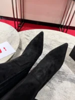Christian Louboutin Santigag Black Boot