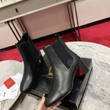 Christian Louboutin Turelastic Black Boot
